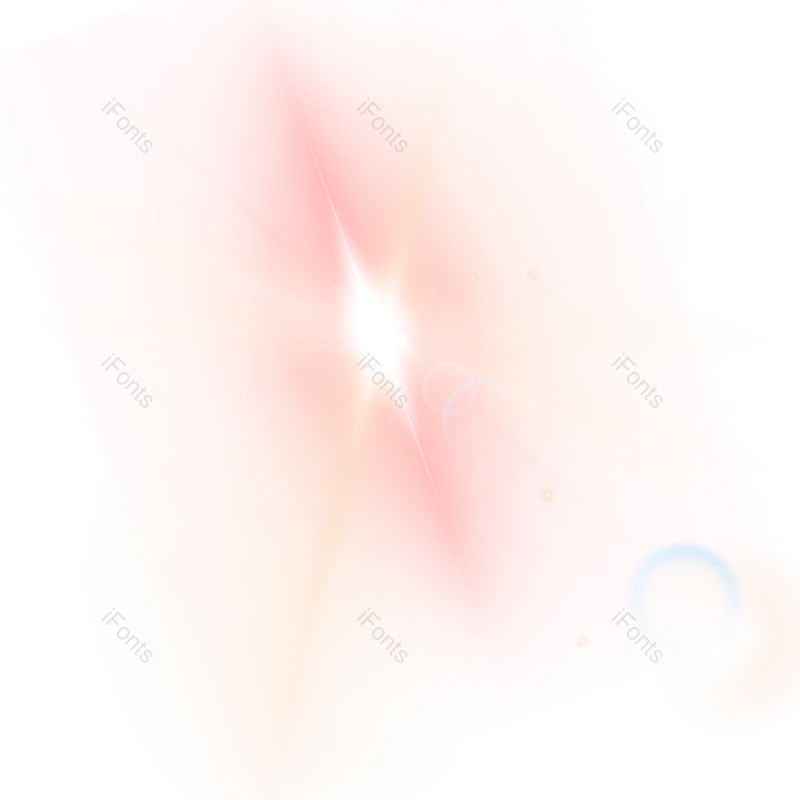 光斑图片,光晕元素,红色光效PNG,免抠素材